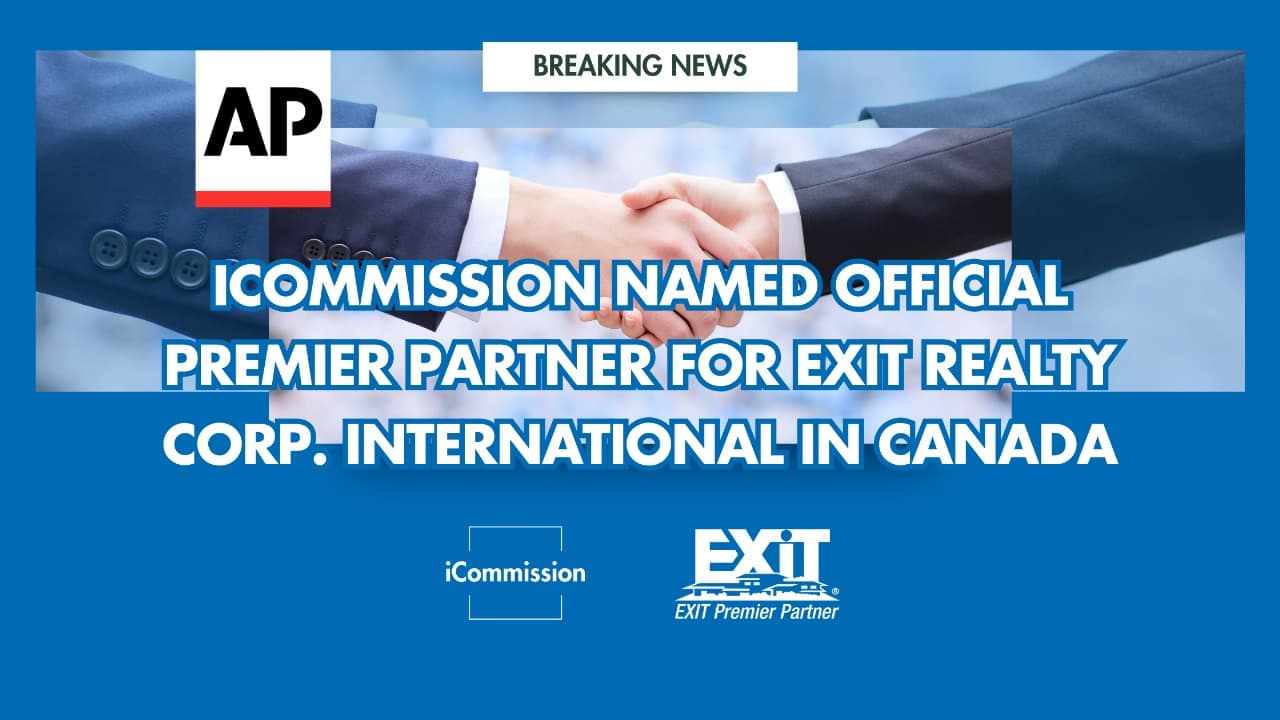 iCommission Named Official Premier Partner for EXIT Realty Corp. International in Canada